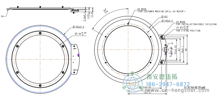 RMA超薄模块绝对值编码器 德国hengstler(亨士乐)编码器