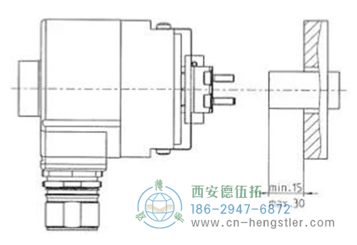 盲孔空心轴编码器的安装方法