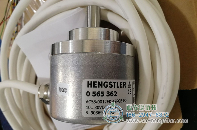 图为亨士乐AC58系列绝对式编码器实物照片