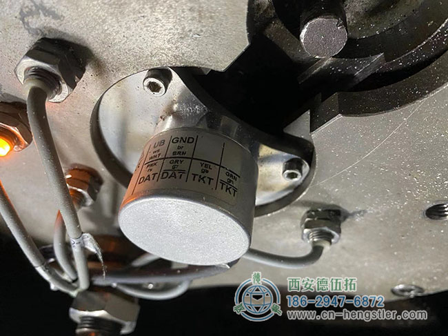 图为HENGSTELR增量编码器应用照片