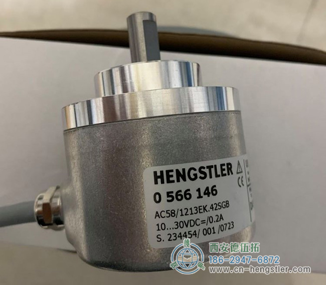 图为型号为AC58/1213EK.42SGB的亨士乐SSI格雷码机械多圈绝对式编码器照片